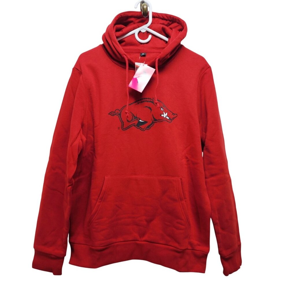 Arkansas Razorbacks Red Mens Hoodie Sweatshirt By Foco Size M